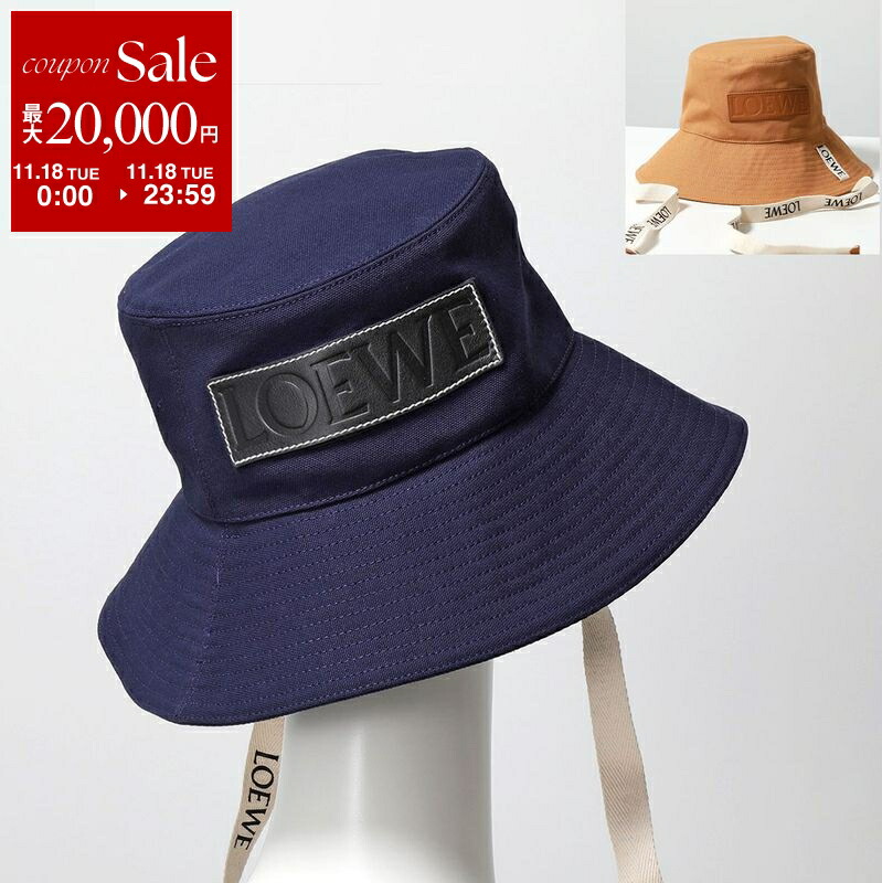 楽天市場】LOEWE ロエベ バケットハット BUCKET HAT RAFFIA LOGO