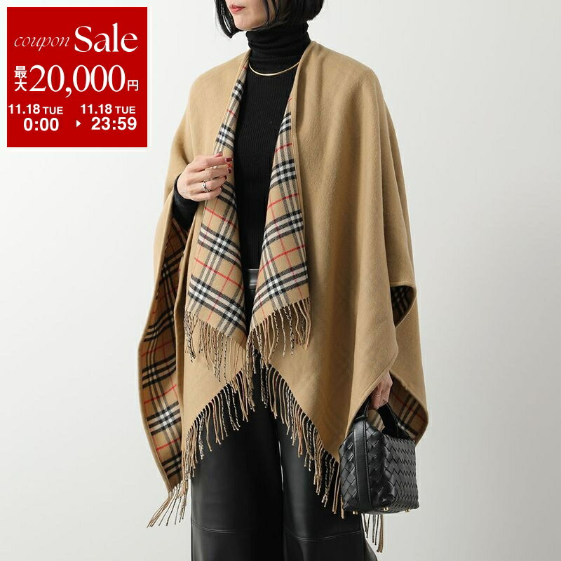 楽天市場】BURBERRY バーバリー ケープ 8037423 レディース
