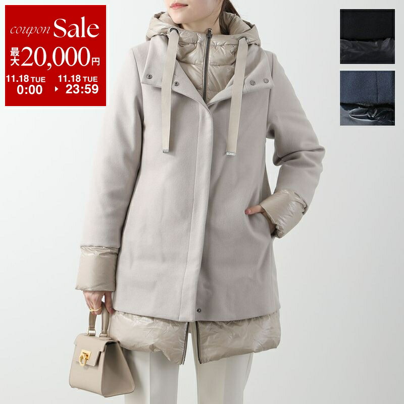HERNO ヘルノ　ダウンコート　ロングダウン　シルバーフォックスファー襟 楽天市場】HERNO ヘルノ ダウンコート PI002124D 12170Z レディース