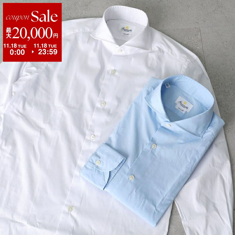 【美品】ジャンネット オックスフォードシャツ vinci fit 白 S 伊製 美品】ジャンネット オックスフォードシャツ vinci fit 白 S 伊製 楽天