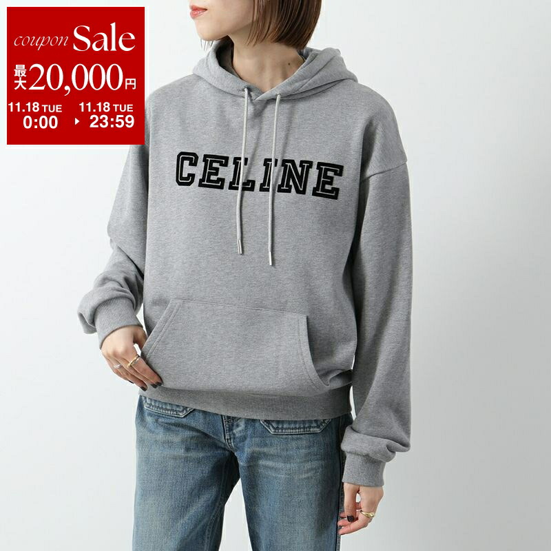 CELINE グレー フーディー 新品同様 楽天市場】CELINE セリーヌ フーディー 2W36D055Z.20BG レディース