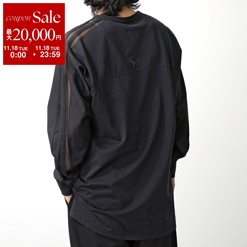 Y-3 ロングスリーブ 3ストライプス Y-3 tシャツ LONG SLEEVE TEE 3-STRIPES メンズ レディース : ZOZOTOWN
