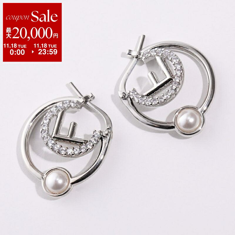 楽天市場】FENDI フェンディ ピアス 8AH771 B08 レディース FFロゴ FF