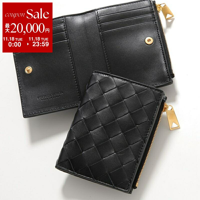 新品！未使用品！ボッテガヴェネタ二つ折り財布 BOTTEGA VENETA ボッテガヴェネタ 2つ折り財布 小銭入れ付き CASSETTE