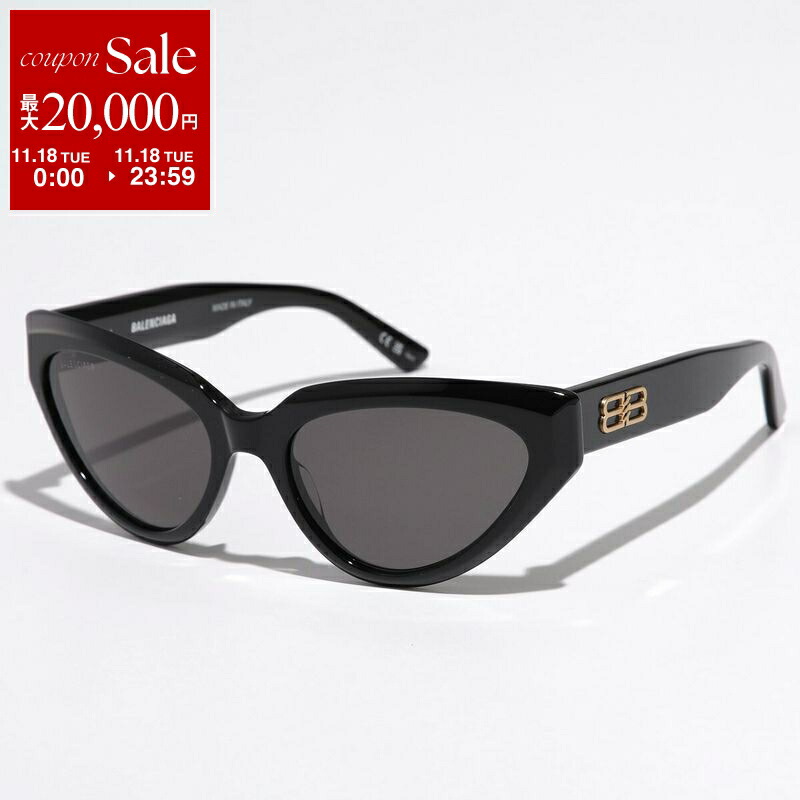 BALENCIAGA バレンシアガ サングラス BB0078O ブラック 黒 バレンシアガ BALENCIAGA BALENCIAGA サングラス BB0073S フォックス型