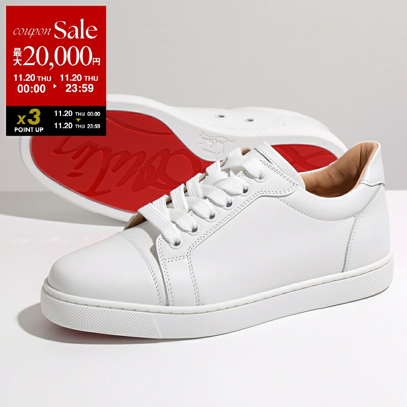 Christian Louboutin　クリスチャンルブタン　スニーカー　白 楽天市場】【11/20-0時～10％OFFクーポン対象】Christian Louboutin