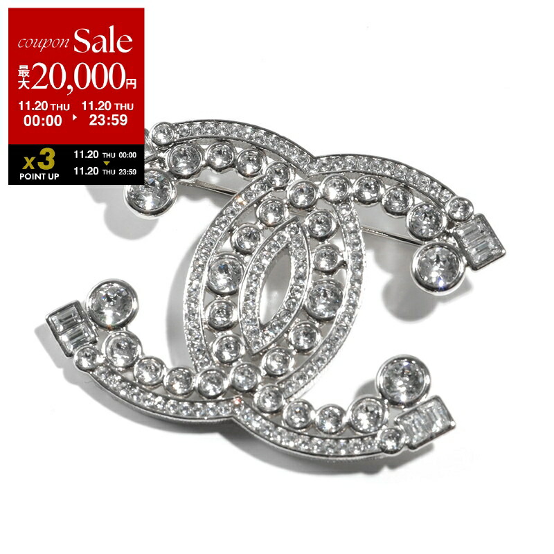 楽天市場】CHANEL シャネル ブローチ A63085 Y02033 レディース メタル