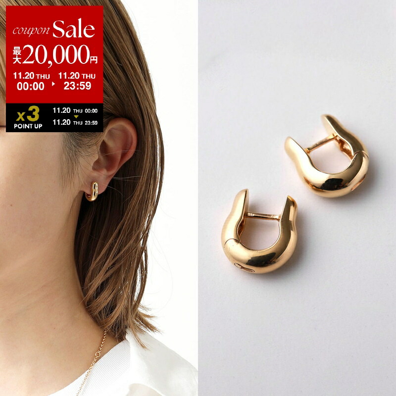 未使用　ANNIKA INEZ アニカイネズ　ハートフープ　ピアス　スモール ANNIKA INEZ アニカイネズ ピアス Heart Hoops Sml E926-SML