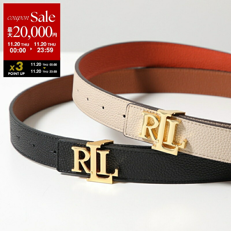 ローレンラルフローレン リバーシブル ゴールド バックル ベルト リアルレザー c-2306-WALRBLT0F320128_18.jpg