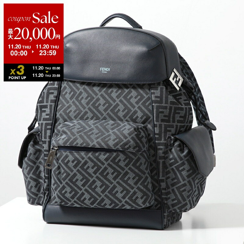 楽天市場】FENDI フェンディ バックパック STRIKE ストライク 7VZ070