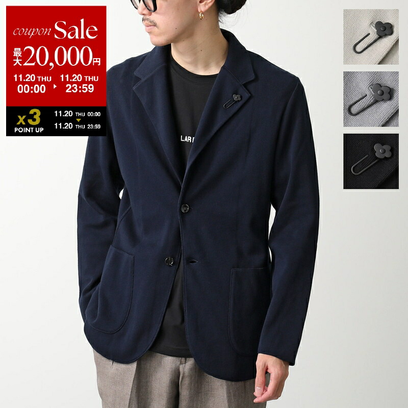 美品 ラルディーニ ブートニエール付 ニットジャケット 八分から九分咲きで見頃を迎えたLARDINI/ラルディーニのニット