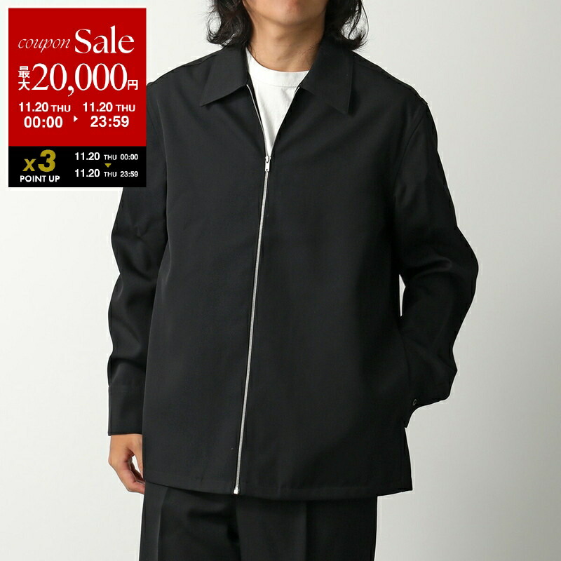 JILSANDER ヴィンテージ レザーコート ビンテージ加工 レザーピーコート ショートピーコート メンズ 本革