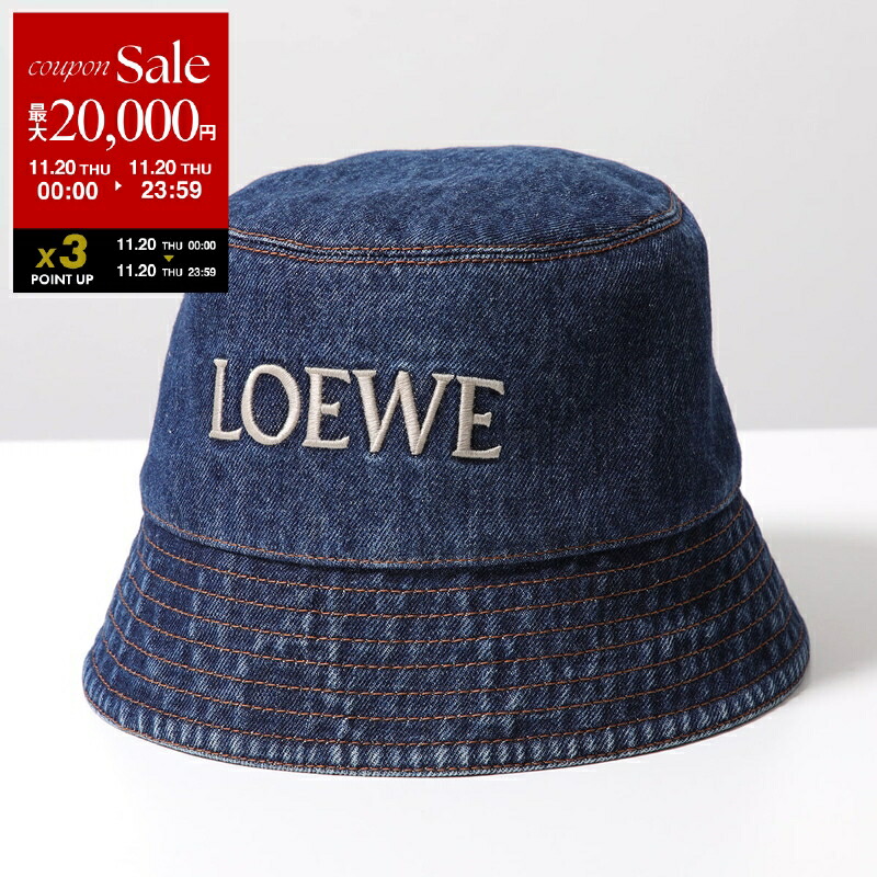 楽天市場】LOEWE ロエベ バケットハット K820HB1X65 メンズ