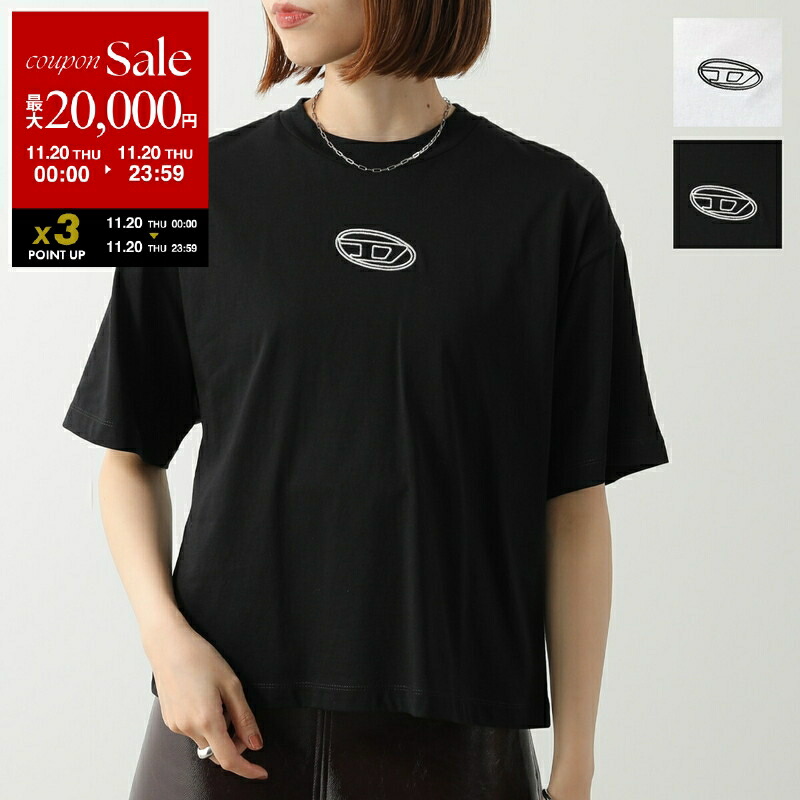 DIESEL レディースTシャツ　M 楽天市場】DIESEL ディーゼル 半袖 Tシャツ T-REG-C26 A05426 0HERA
