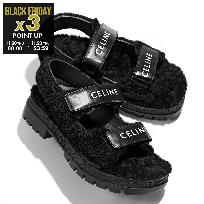 楽天市場】CELINE セリーヌ サンダル LEO STRAPPY レオ ストラッピー