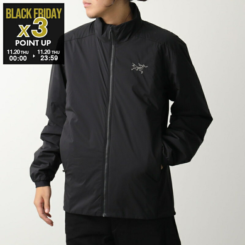 Arc'teryxアークテリクス アトム フーディ メンズM BLACK 新品 アークテリクス ARC'TERYX アトム フーディ メンズ(Black