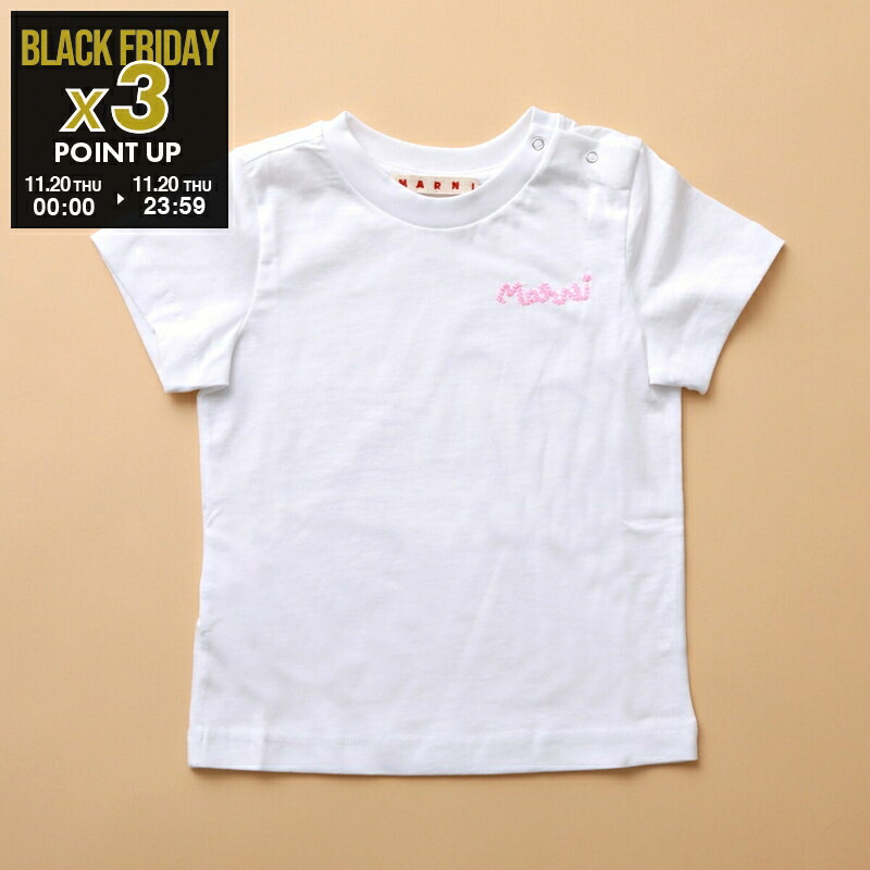 MARNI KIDS マルニ キッズ 半袖 Tシャツレディース クルーネック 楽天市場】MARNI KIDS マルニ キッズ Tシャツ M01027 M00NE レディース