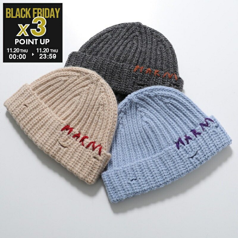 【購入レシート有】マルニ　帽子 MARNI マルニ ベースボールキャップ CLZC0108S0 UTC311 メンズ ロゴ