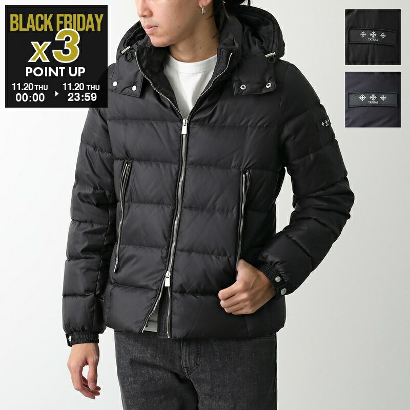 TATRAS BORBORE　ブラック 2　ボルボレ　ナイロンダウンジャケット BORBORE ボルボレ | タトラス公式オンラインストア