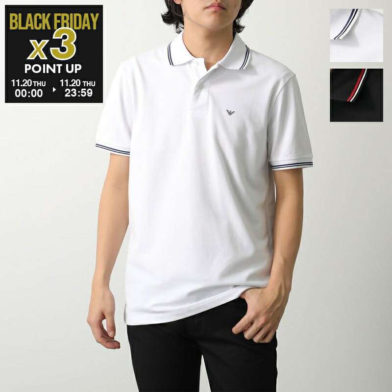 楽天市場】EMPORIO ARMANI エンポリオアルマーニ ポロシャツ 3R1FG4
