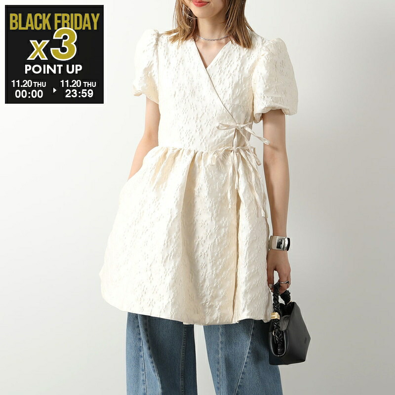 ♡未使用品♡sister jane ジャガード　　ミニワンピース　花柄 sister jane - sister jane 花柄ジャガードミニワンピースの通販 by