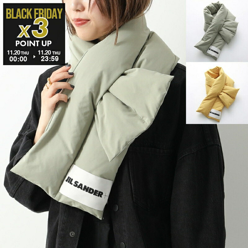楽天市場】JIL SANDER+ ジルサンダー プラス マフラー DOWN SCARF