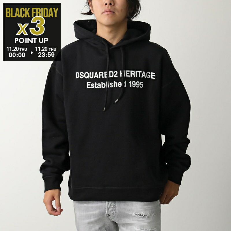 DSQUARED 2 メンズパーカー 楽天市場】DSQUARED2 ディースクエアード パーカー ICON SQUARED COOL