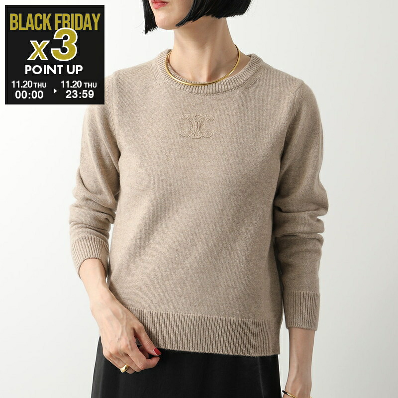 CÉLINE ベージュリブ編み セーター 楽天市場】CELINE セリーヌ ニットパーカー RY0FV0ZTQ.08GC レディース