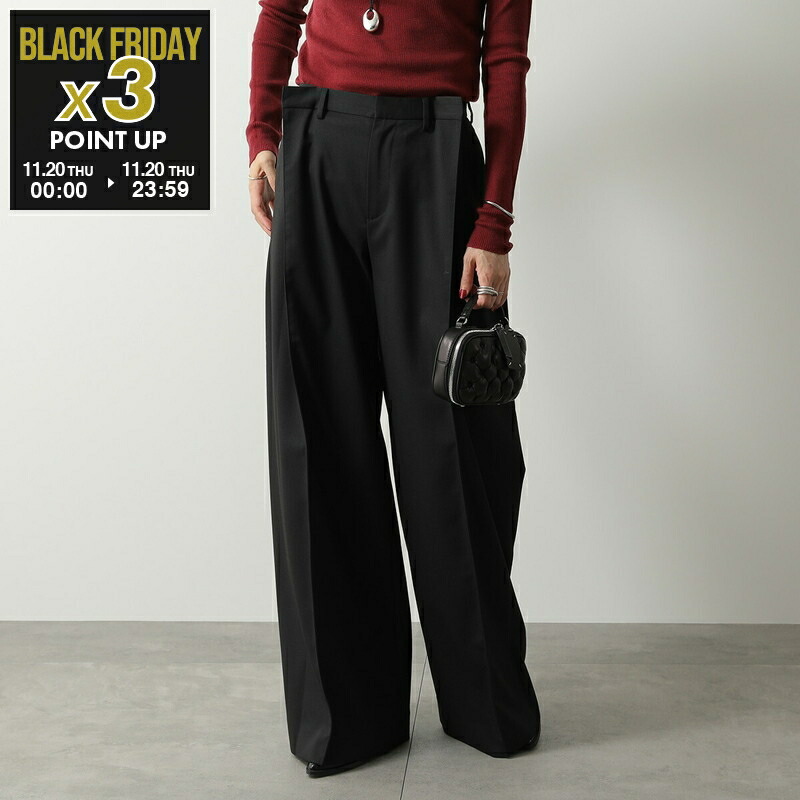 楽天市場】MM6 エムエムシックス メゾンマルジェラ ワイドデニムパンツ