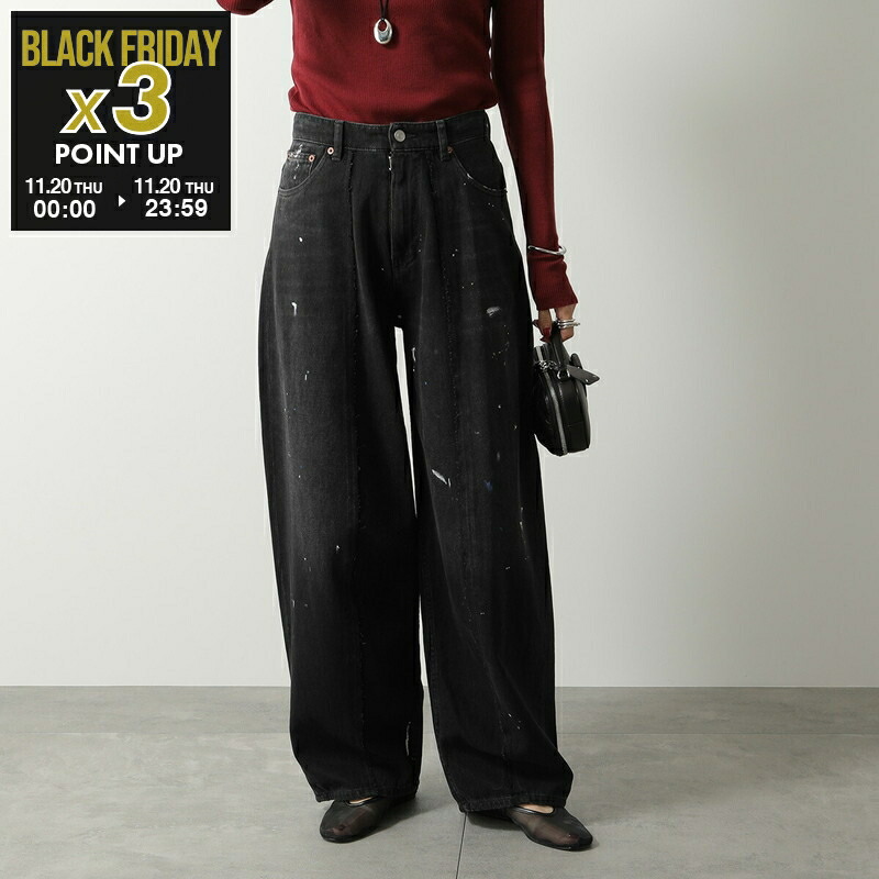 MM6 S52LA0162 ドローコードワイドデニムパンツ MM6 S52LA0162 ドローコードワイドデニムパンツ 楽天市場】MM6