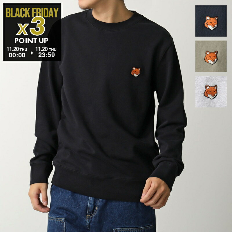 楽天市場】MAISON KITSUNE メゾンキツネ FM00358KM0002 DOUBLE FOX