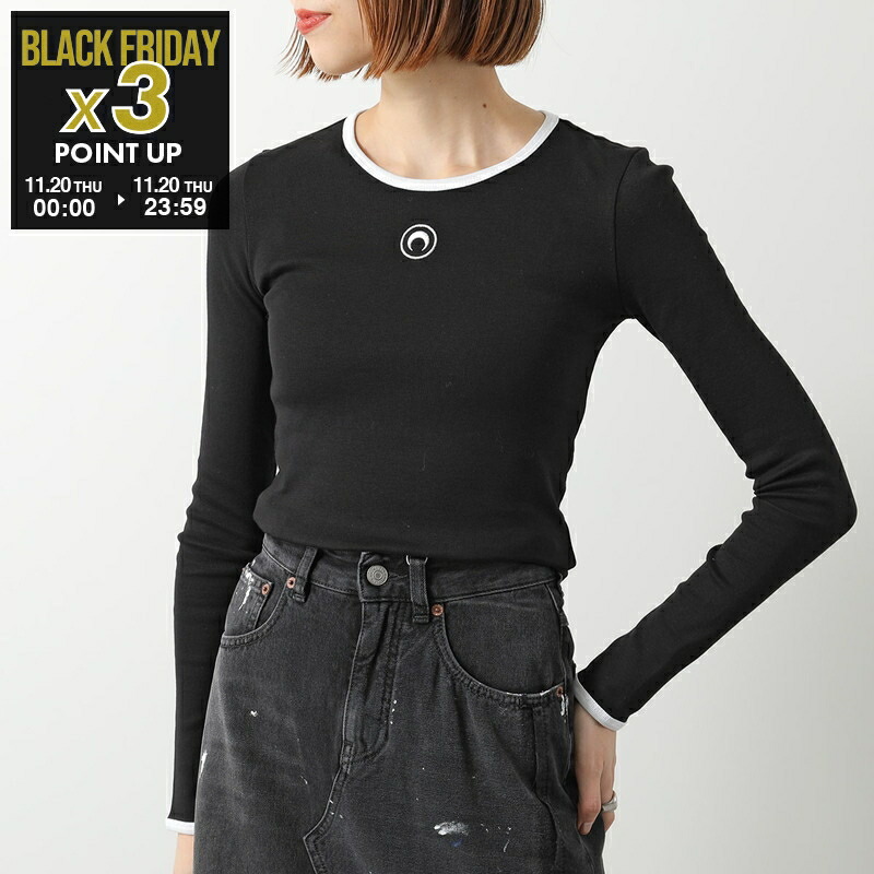 楽天市場】Marine Serre マリーン セル カットソー Second Skin Moon