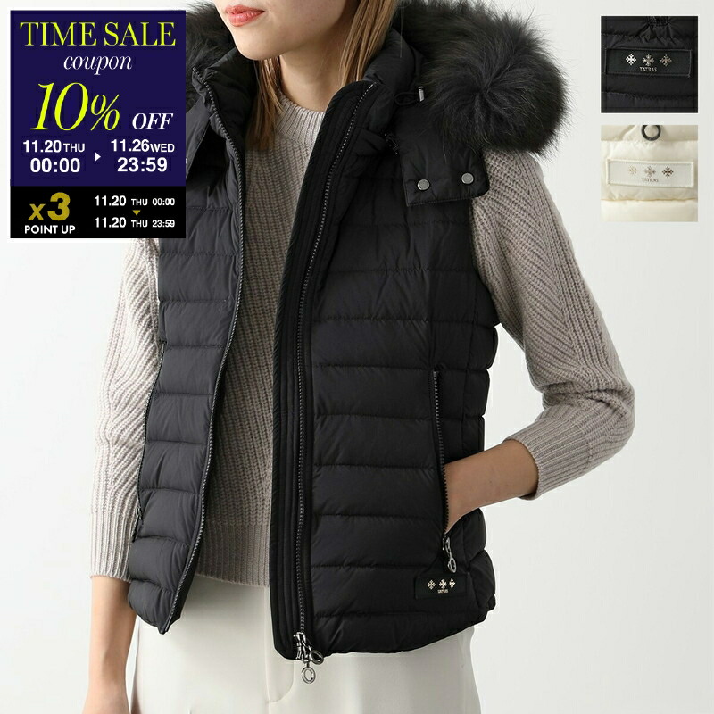 ✨未使用級✨タトラス ダウンベスト ザラガ リアルファー 3way 近年モデル 楽天市場】TATRAS タトラス ダウンベスト ZALAGA ザラガ