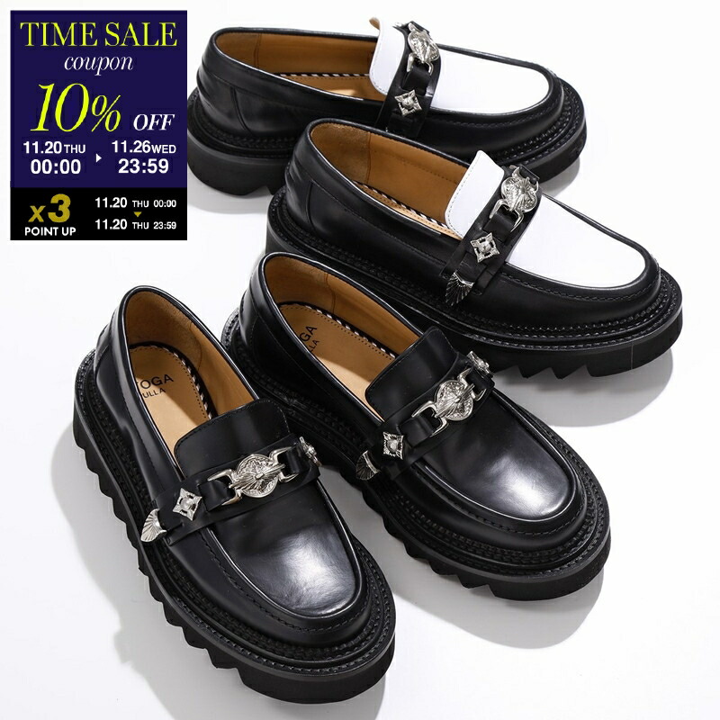 TOGA PULLAトーガ レザーシューズ　サイズ37 TOGA PULLA トーガ プルラ サンダル Western Buckle Sandals AJ1235