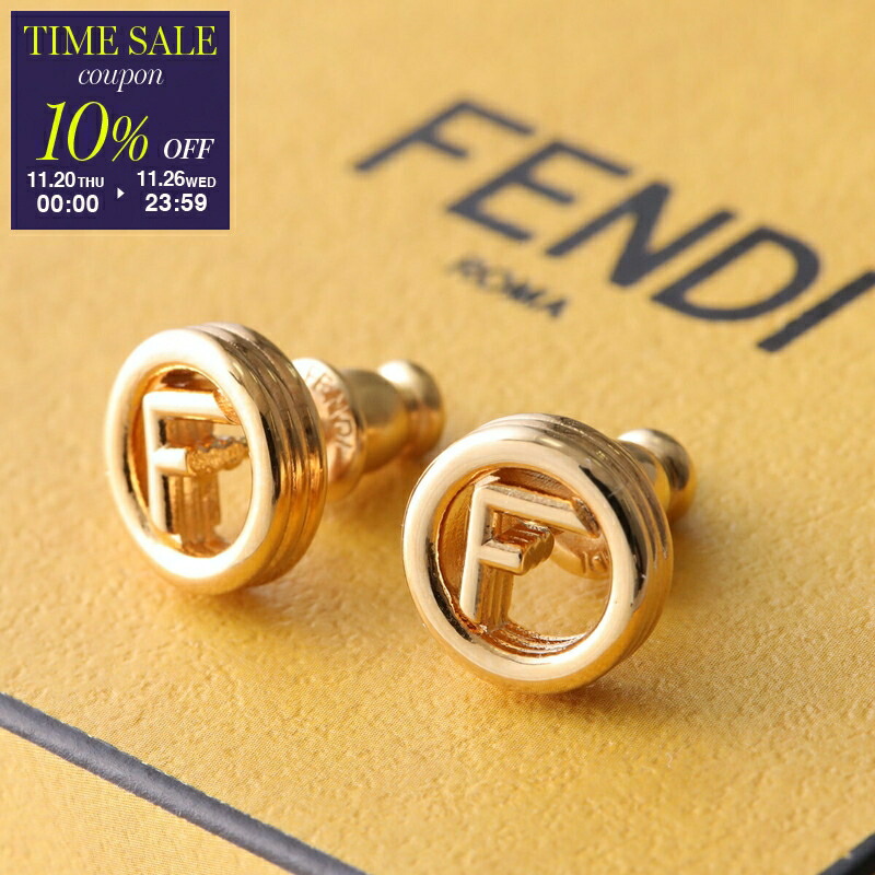 楽天市場】FENDI フェンディ Forever Fendi Earrings フォーエバー