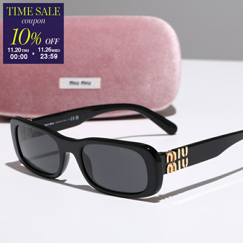 楽天市場】MIUMIU ミュウミュウ サングラス ランウェイ 0MU 10ZS