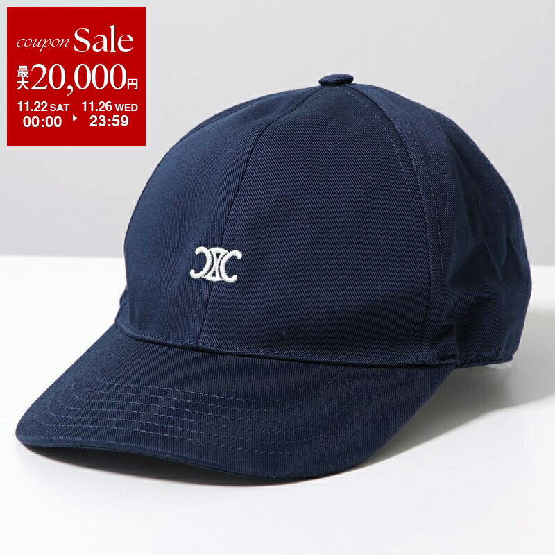 楽天市場】CELINE セリーヌ ベースボールキャップ 2AUS9815V.08TI