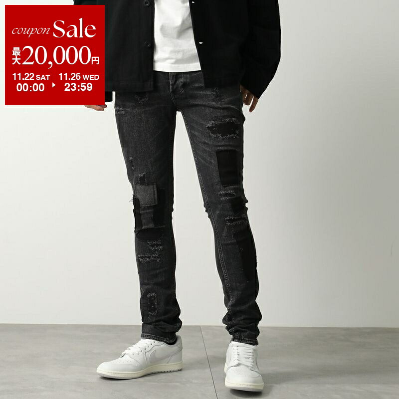 GUAPI ブラック ブーツカットデニム 371028145_1.jpg