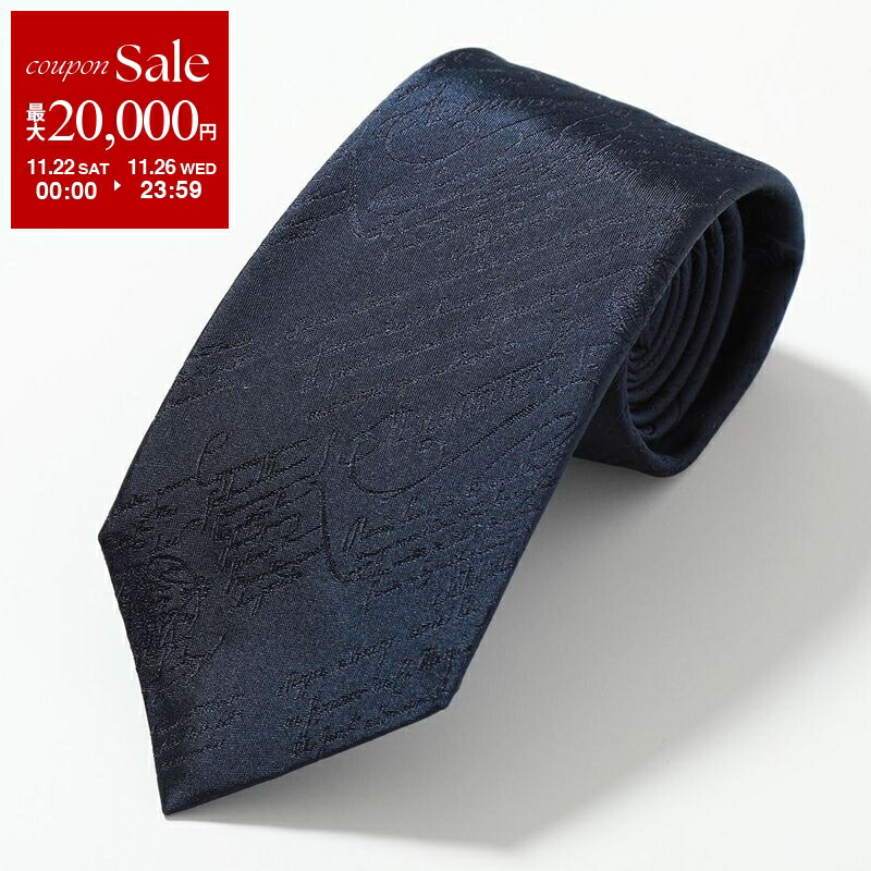 楽天市場】Berluti ベルルッティ ネクタイ Permanente Scritto Tie