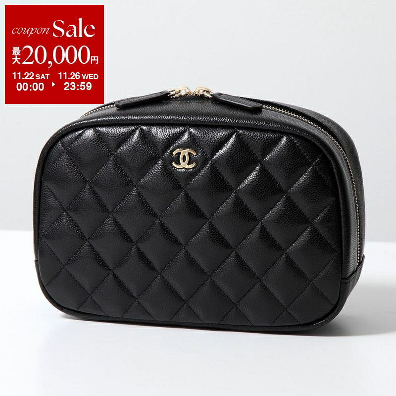 楽天市場】CHANEL シャネル ポーチ AP3525 B13703 レディース