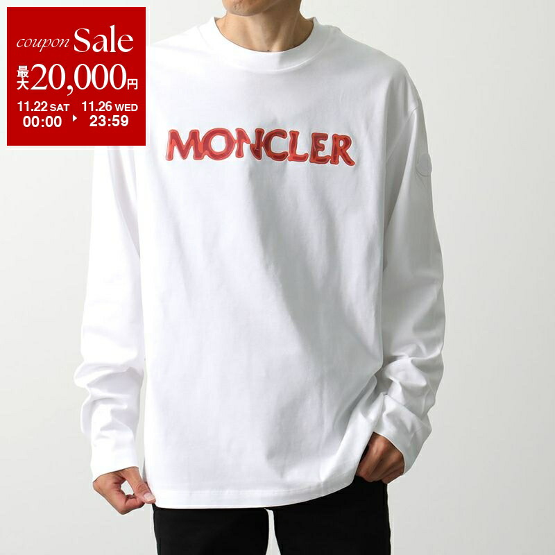 楽天市場】モンクレール MONCLER メンズ トップス ロンT 長袖 Tシャツ