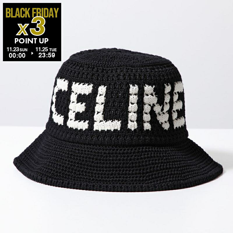 楽天市場】CELINE セリーヌ ニット帽 2ADAV347Y.07PM メンズ ビーニー