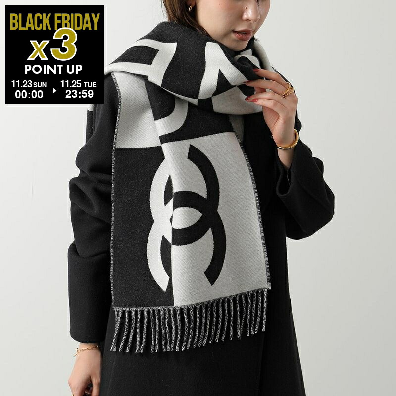 CHANEL★シャネル★マフラー 楽天市場】CHANEL シャネル マフラー AAB207 B21171 レディース ウール