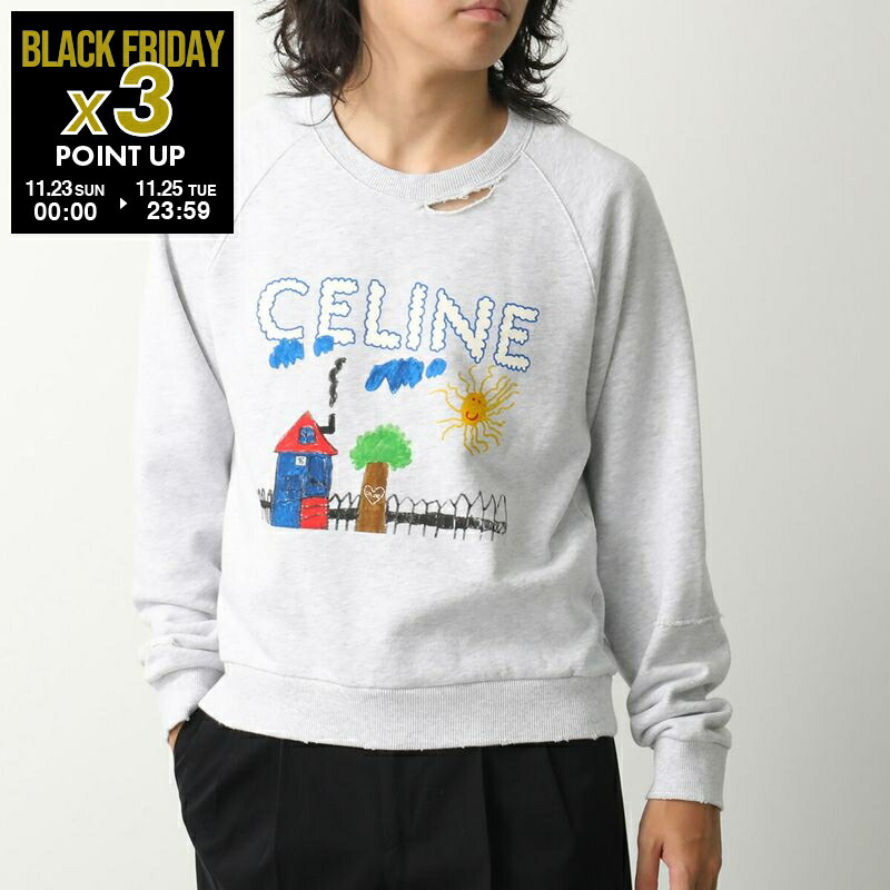 楽天市場】CELINE セリーヌ スウェット RY07D670Q.CBE3 メンズ