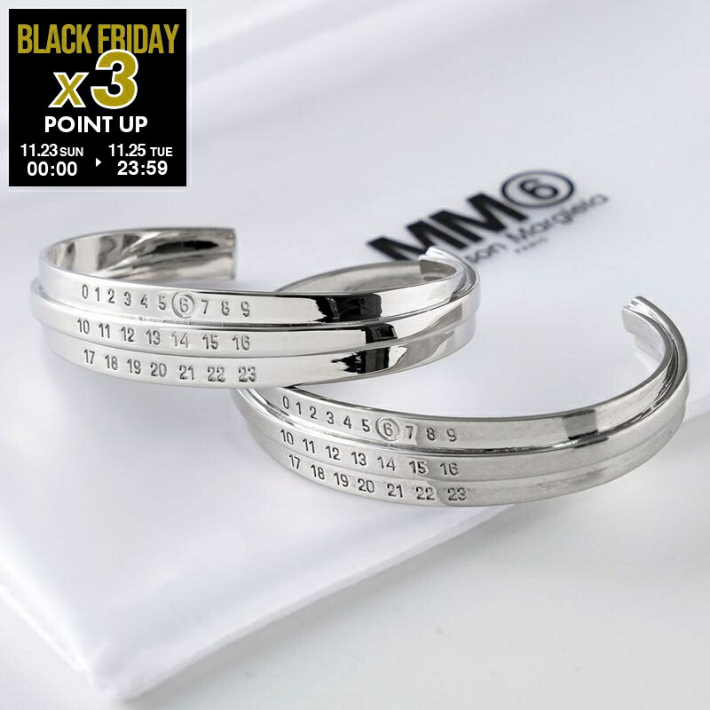 MM6 エムエムシックス メゾンマルジェラ バングル 楽天市場】MM6 エムエムシックス メゾンマルジェラ バングル SM6UY0019