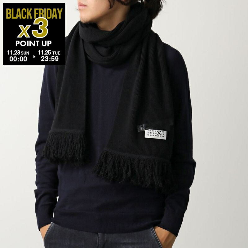 楽天市場】MM6 エムエムシックス メゾンマルジェラ マフラー SH2TE0004