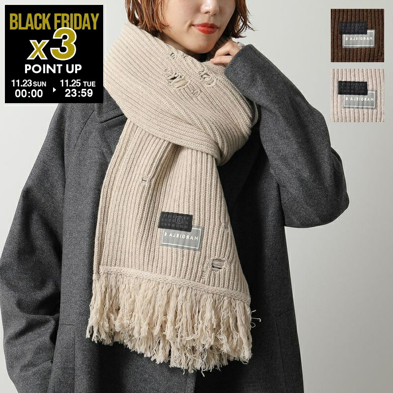 MM6 ダウンマフラー マルジェラ 楽天市場】MM6 エムエムシックス メゾンマルジェラ マフラー SH2TE0004