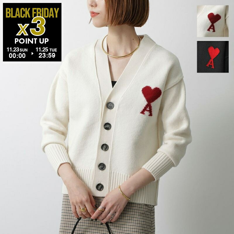 楽天市場】ami paris アミパリス カーディガン Ami de Coeur Cardigan