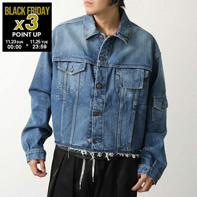 楽天市場】メゾンマルジェラ ジャケット デニム ネイビー メンズ