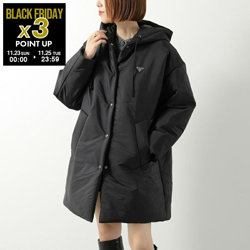 楽天市場】PRADA プラダ コート 292061 1WQ8 レディース Re-Nylon